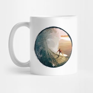 Texas Style Lone Surfer Mug